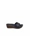 Women's Navy Blue Orthopedic Slippers - 2