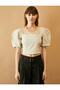 Women's Ecru Blouse - 5