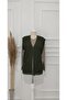 Women's Khaki Thin Knitwear Vest