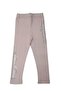 Girl's Hologram Written Stripe and Stone Printed Thin Summer Long Tights