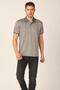 Men's Khaki Regular Fit Polo Neck T-shirt (e21-8103)
