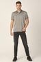 Men's Khaki Regular Fit Polo Neck T-shirt (e21-8103) - 2