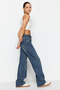 Mavi More Sustainable Faded Effect Vintage High Waist Wide Leg Jeans Twoss24Je00050 - 3