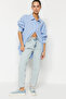Light Blue High Waist Mom Jeans TWOSS24JE00026 - 2