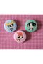 Powerpuff Girls Bubbless - Buttercup - Blossom 3-Piece Bag Ornament Badge-Pin Button Badge Set - 2