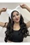 Puffy Knitted Winter Beanie Bandana with Cat and Bear Ears - 2