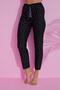 Dreamy Cotton Suede Velvet Heart Patterned Pajama Bottom Trousers - 2
