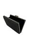 Black Color Stone Evening Bag Evening Bag Wedding Engagement Portfolio - 7