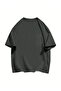 Women's Smoked Figure Rabbit Printed Oversize T-shirt - 2