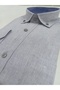 CLASSIC BOL COMFORTABLE CUT SINGLE POCKET LONG SLEEVE SEASONAL FABRIC - 3