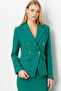 Blazer Buttoned Jacket - 3