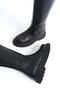 Tiamo Black Matte Zippered Daily Boots