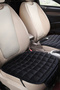 Premium Pocket Anti-Sweat Orthopedic Car Seat Cushion - 1 Piece - Black