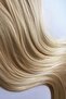 Russian Yellow Ashy Yellow Half Moon + 2 Side Snap Hairpiece Set - Heat Resistant Washable - 4
