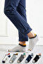 5-Piece Cotton Men's Socks Set, Flexible and Durable, Suitable for Sports and Daily Use, Size 38-45 - 5