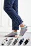 5-Piece Cotton Men's Socks Set, Flexible and Durable, Suitable for Sports and Daily Use, Size 38-45 - 3