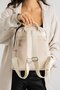 MEGA POLO CLUB OF COLORS Women's Cyan 7 Compartment Medium Backpack - 2
