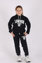 London Print Hooded 2 Thread Girls Tracksuit Set