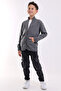 BOY'S DARK GRAY POCKET Knitwear Cardigan - 2