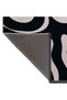 Black Beige Themed Zebra Patterned Creative Modern Decorative Carpet 2537 - 4