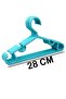 6 Pieces Plastic 28cm Clothing Hangers - 2