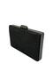 Black Color Stone Evening Bag Evening Bag Wedding Engagement Portfolio - 6