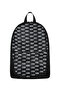 Black Elemental Multi-Compartment Black Waterproof Backpack - 3