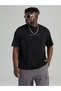Men's Black Dreamer Printed Oversize T-shirt