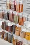 Labeled 24-Piece 300 ML Acrylic Storage Container - Premium Spice Jar Set - 4