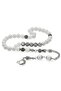 Non-Tarnish Metal Tasseled Globe Cut Mayorka Pearl Natural Stone Rosary - 3