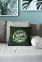 Menesa Home New Year's Themed Deer Patterned Red Color Digital Printed Throw Pillow Cover Set of 2 - 4