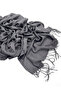 Set of 2 Cotton Viscose Pashmina Shawl 180x70 Cm with Tassels High Quality 150 gr - 4