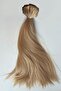 Russian Yellow Ashy Yellow Half Moon + 2 Side Snap Hairpiece Set - Heat Resistant Washable