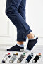 5-Piece Cotton Men's Socks Set, Flexible and Durable, Suitable for Sports and Daily Use, Size 38-45 - 2