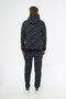 Unisex Regular JF Embroidery Camouflage Pattern Hooded Tracksuit Set - 5