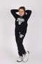 London Print Hooded 2 Thread Girls Tracksuit Set - 4
