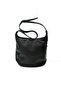 Women's Black Genuine Leather Strap Shoulder Bag