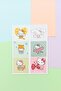 48 Pieces Hello Kitty Sticker Cute Sticker Square Sticker Laptop Sticker Sanrio Sticker Set - 8