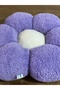 Purple Lilac Daisy Pillow Throw Pillow Decorative Pillow Plush