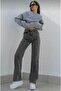 Wendy Loose Jeans Smoked Snow Lycra Palazzo Wide Leg Jeans