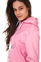 Women's Printed Hooded Sweatshirt - 4
