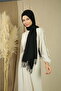 Set of 2 Cotton Viscose Pashmina Shawl 180x70 Cm with Tassels High Quality 150 gr - 5