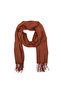 Set of 2 Cotton Viscose Pashmina Shawl 180x70 Cm with Tassels High Quality 150 gr - 4
