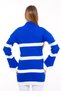 Women's Striped Knitwear Dress - 5