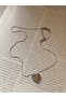 Heart Steel Tarnish Resistant Gold Necklace - 3