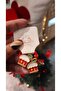Christmas Christmas Themed Small House Patterned Girl's Elastic Buckle (Price is for 1 Pair)