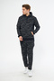 Unisex Regular JF Embroidery Camouflage Pattern Hooded Tracksuit Set - 2