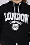 London Print Hooded 2 Thread Girls Tracksuit Set - 7