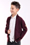 BRUXEL BOY'S Claret Red Pocket Knitwear Cardigan - 5