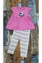 baby girl moon sleeve combed cotton tights suit / tulle detailed gathered baby girl suit